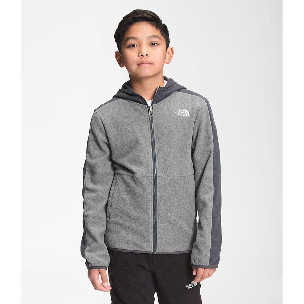 The North Face Glacier Full Zip Παιδικα Φούτερ Hoodie - Γκρι (ACLH83250)